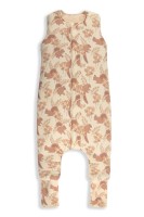 Śpiworek z Nogawkami M (3-5 lat) Vintage Animals Almond