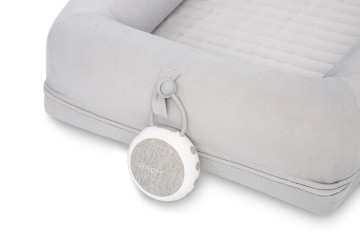 Modularne gniazdko niemowlęce z dźwiękami i zabawkami 4 w 1 Grey
